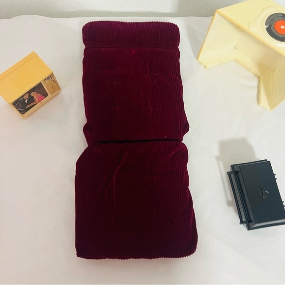 Vintage 1984 TV Meritus & Stereo System Hong Kong FURNITURE Barbie Futon Grill - Picture 8 of 10